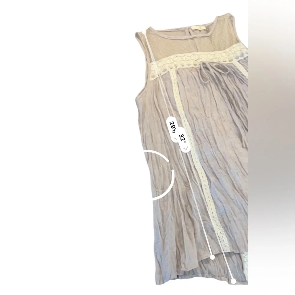 Rye Sleeveless Lace Blouse Tank, X-Large - Picture 11 of 11